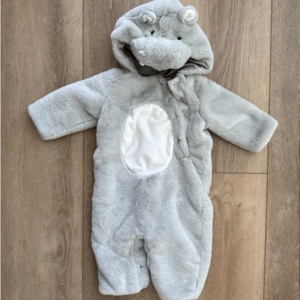 Pottery Barn Kids Gray Hippo Costume